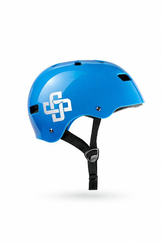 CAPACETE AZUL PRO LIGHT BRILHO - Niggli
