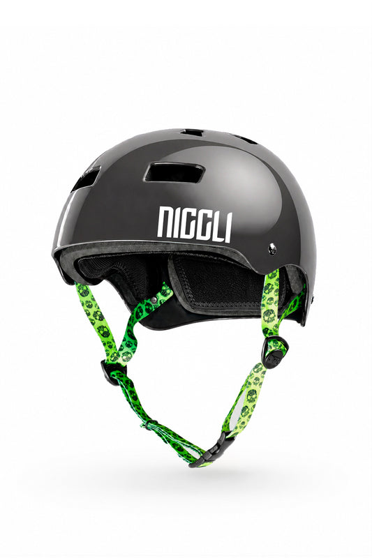 CAPACETE ITALO PENARRUBIA PRO MODEL TITANIUM BRILHO - Niggli