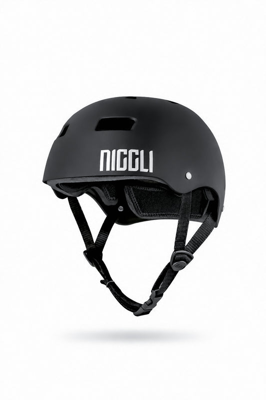 CAPACETE PRETO FITA PRETA PRO FOSCO - Niggli