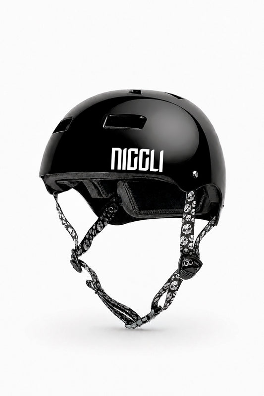 CAPACETE ITALO PENARRUBIA PRO MODEL PRETO BRILHO - Niggli
