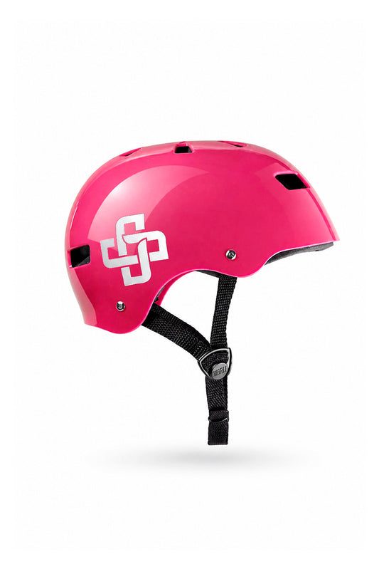 CAPACETE ROSA PRO BRILHO - Niggli