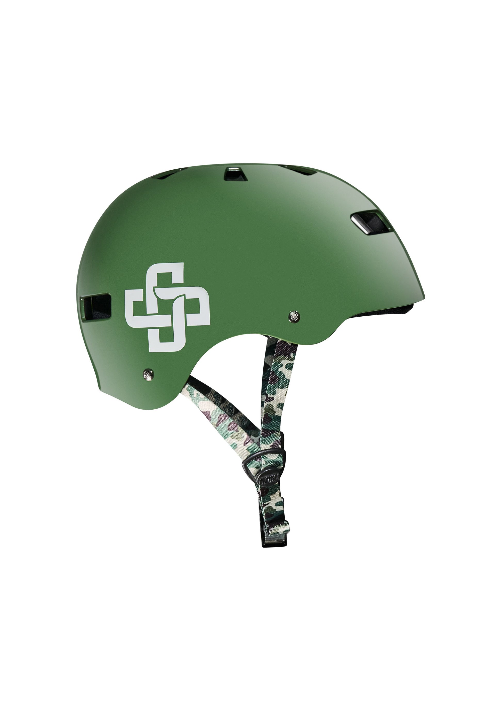 CAPACETE VERDE FITA CAMUFLADA PRO BRILHO - Niggli