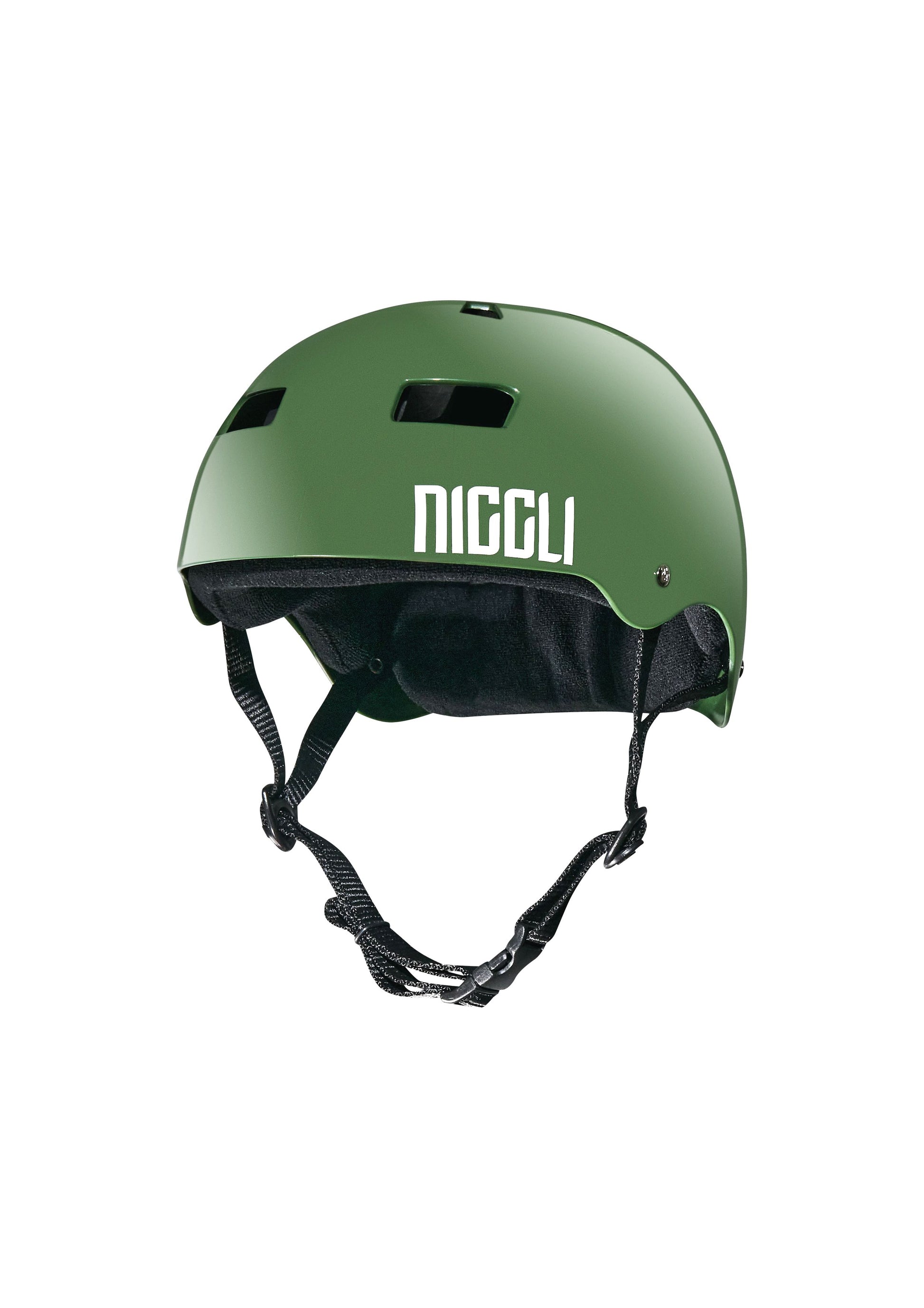 CAPACETE VERDE FITA PRETA PRO BRILHO - Niggli