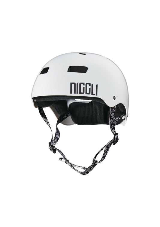 CAPACETE ITALO PENARRUBIA PRO MODEL BRANCO BRILHO - Niggli