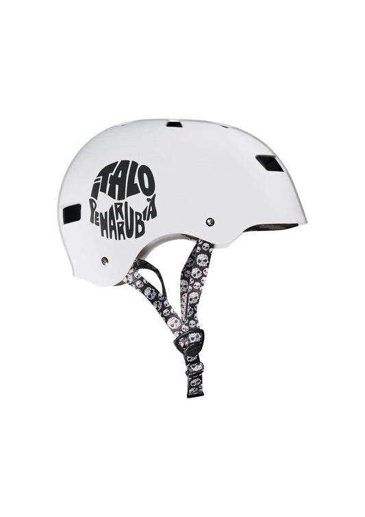 CAPACETE ITALO PENARRUBIA PRO MODEL BRANCO BRILHO - Niggli