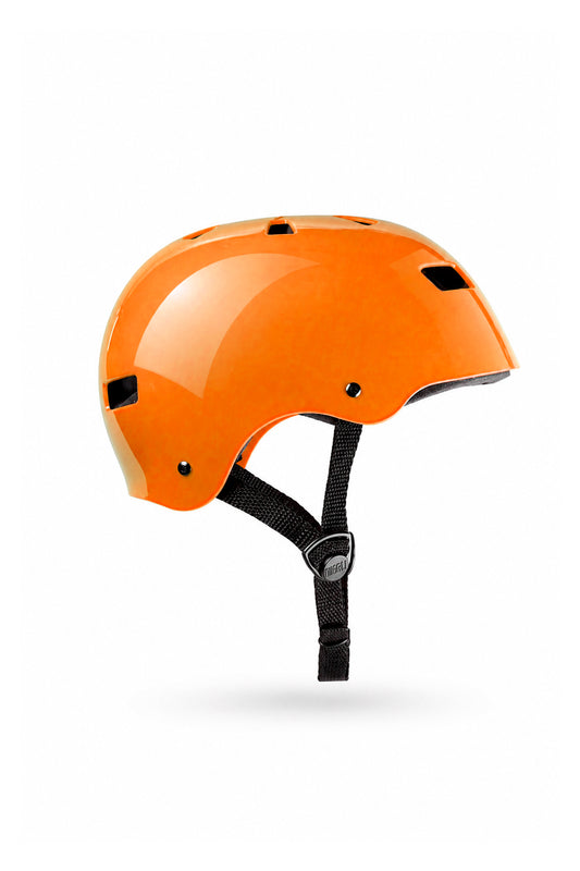 CAPACETE LARANJA N1 BRILHO