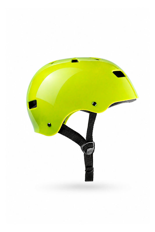 CAPACETE AMARELO NEON N1 BRILHO - Niggli