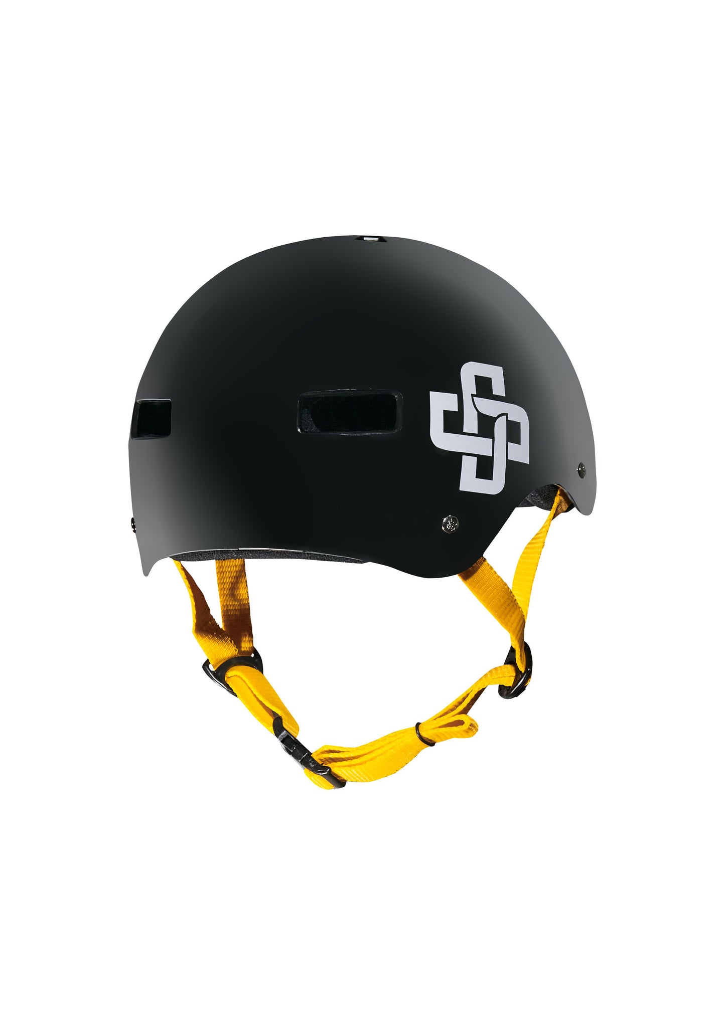 CAPACETE PRETO FITA AMARELA PRO FOSCO