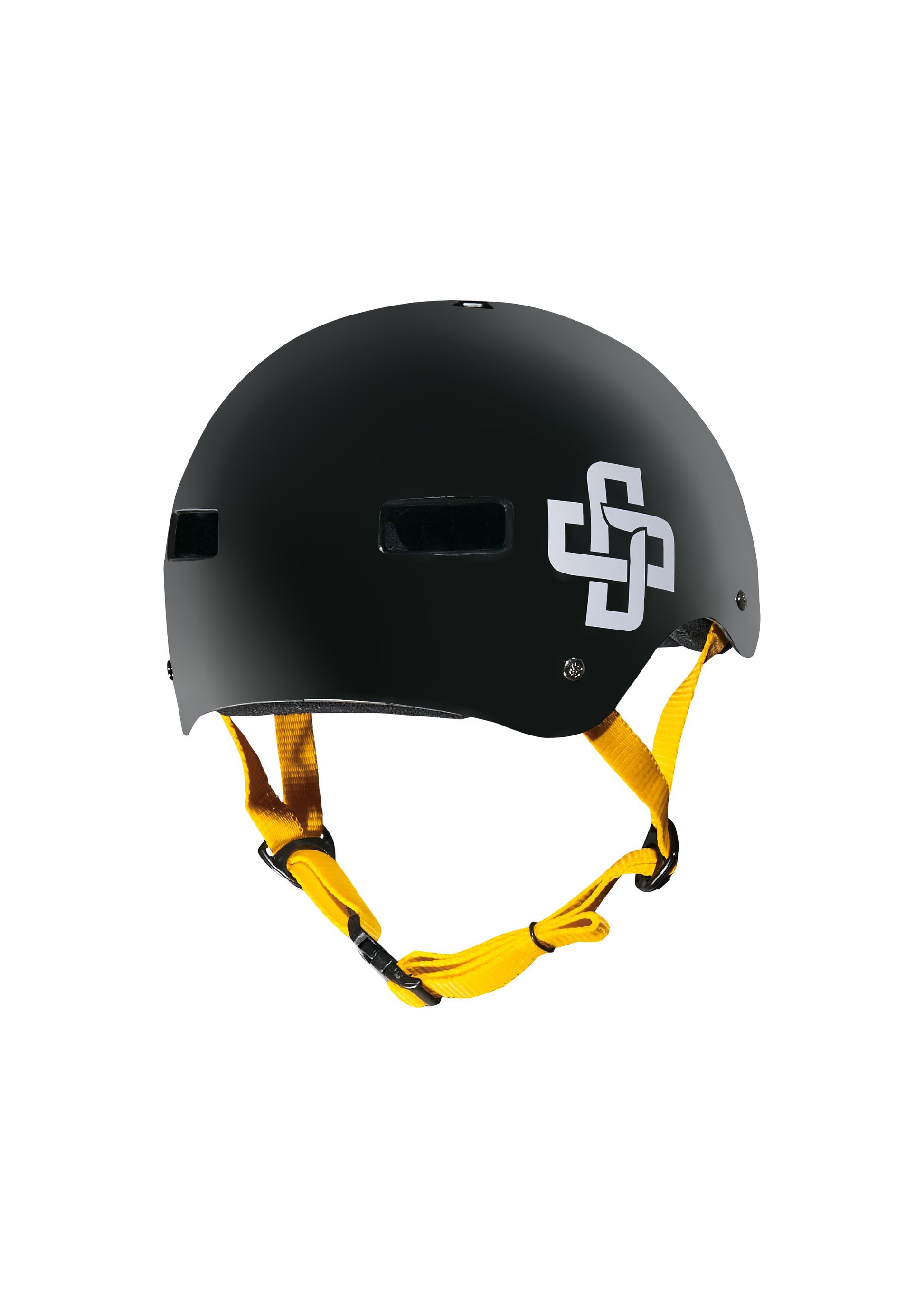 CAPACETE PRETO FITA AMARELA PRO FOSCO - Niggli