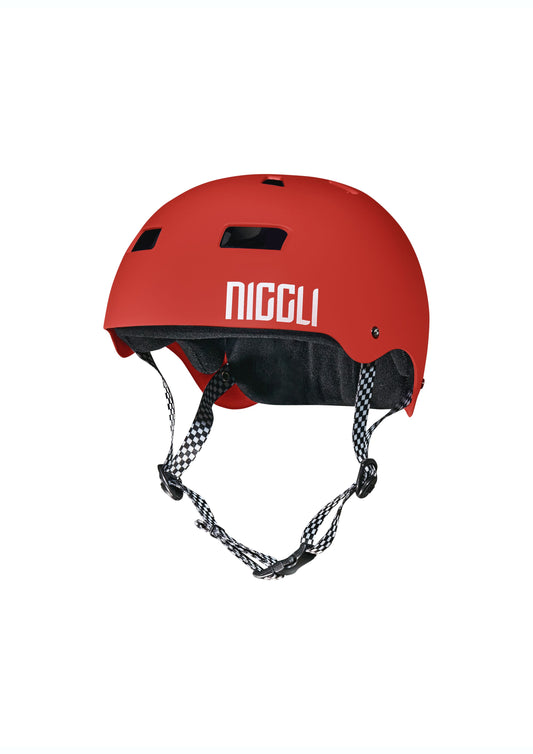 CAPACETE VERMELHO PRO FOSCO - Niggli