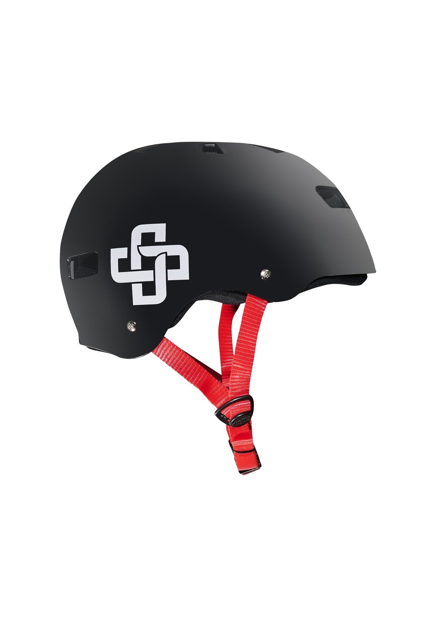 CAPACETE PRETO FITA VERMELHA PRO FOSCO