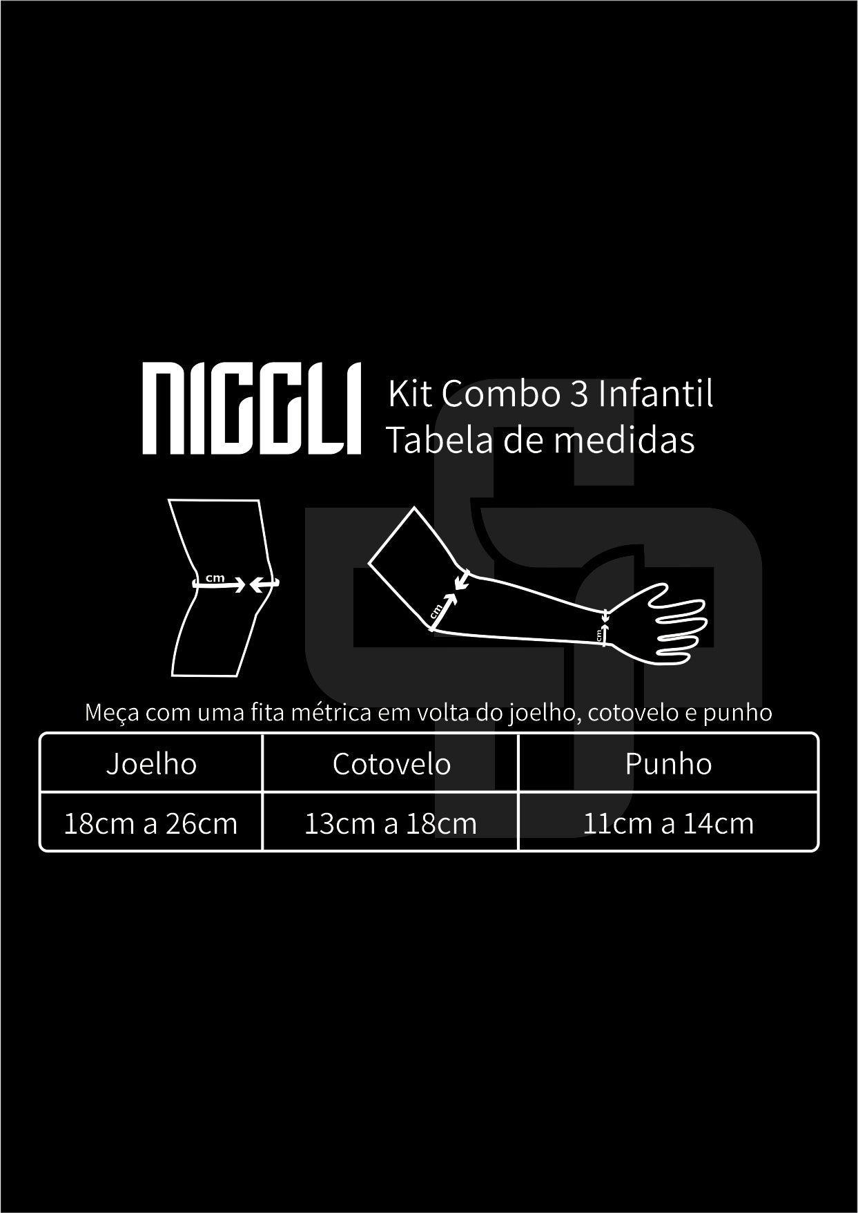 KIT COMBO 3 INFANTIL - Niggli