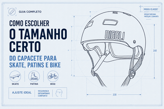 Como escolher o tamanho certo do capacete | Niggli
