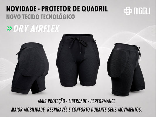 Como escolher o tamanho do Protetor de Quadril Niggli