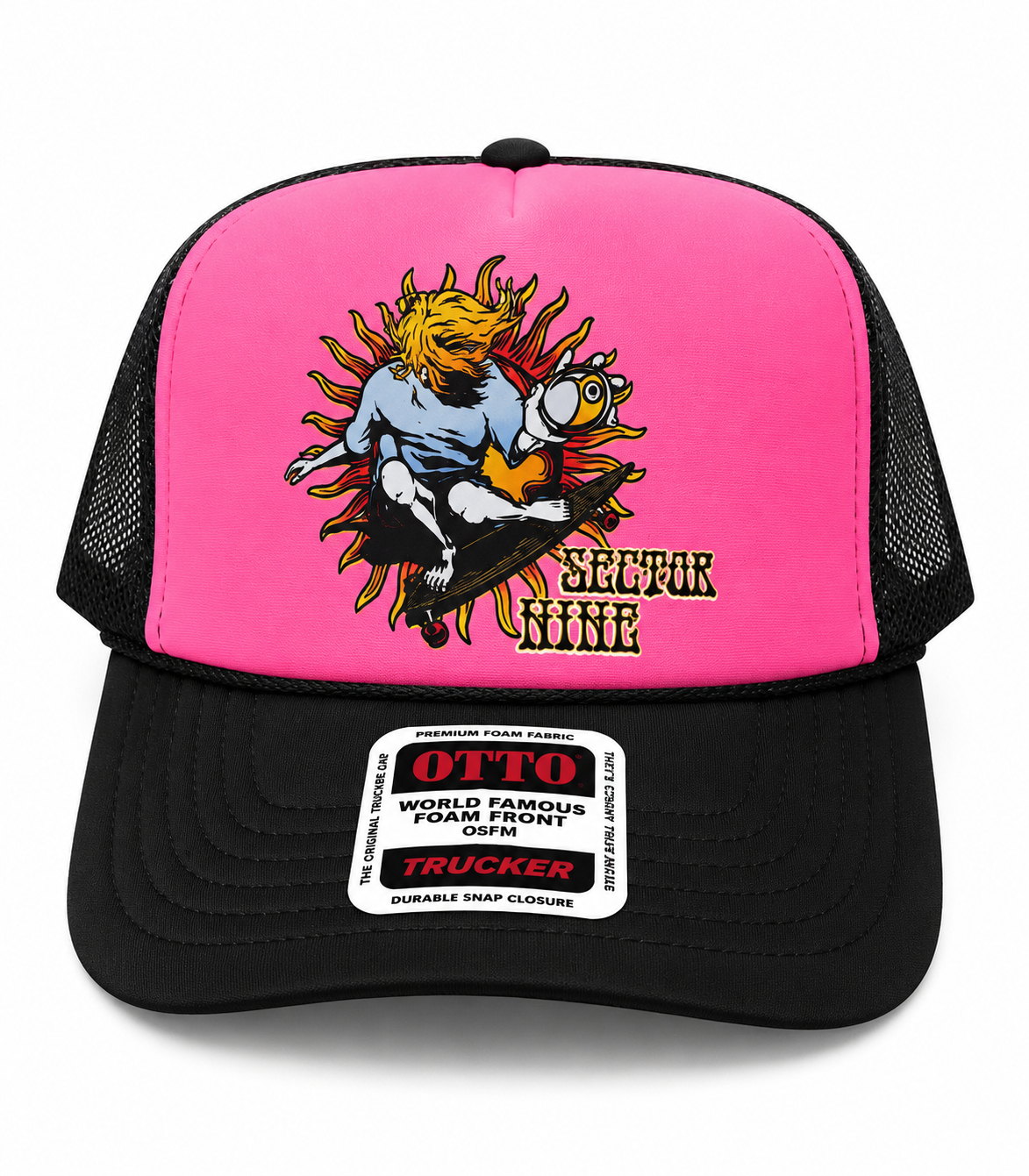 Boné Sector9 Rosa