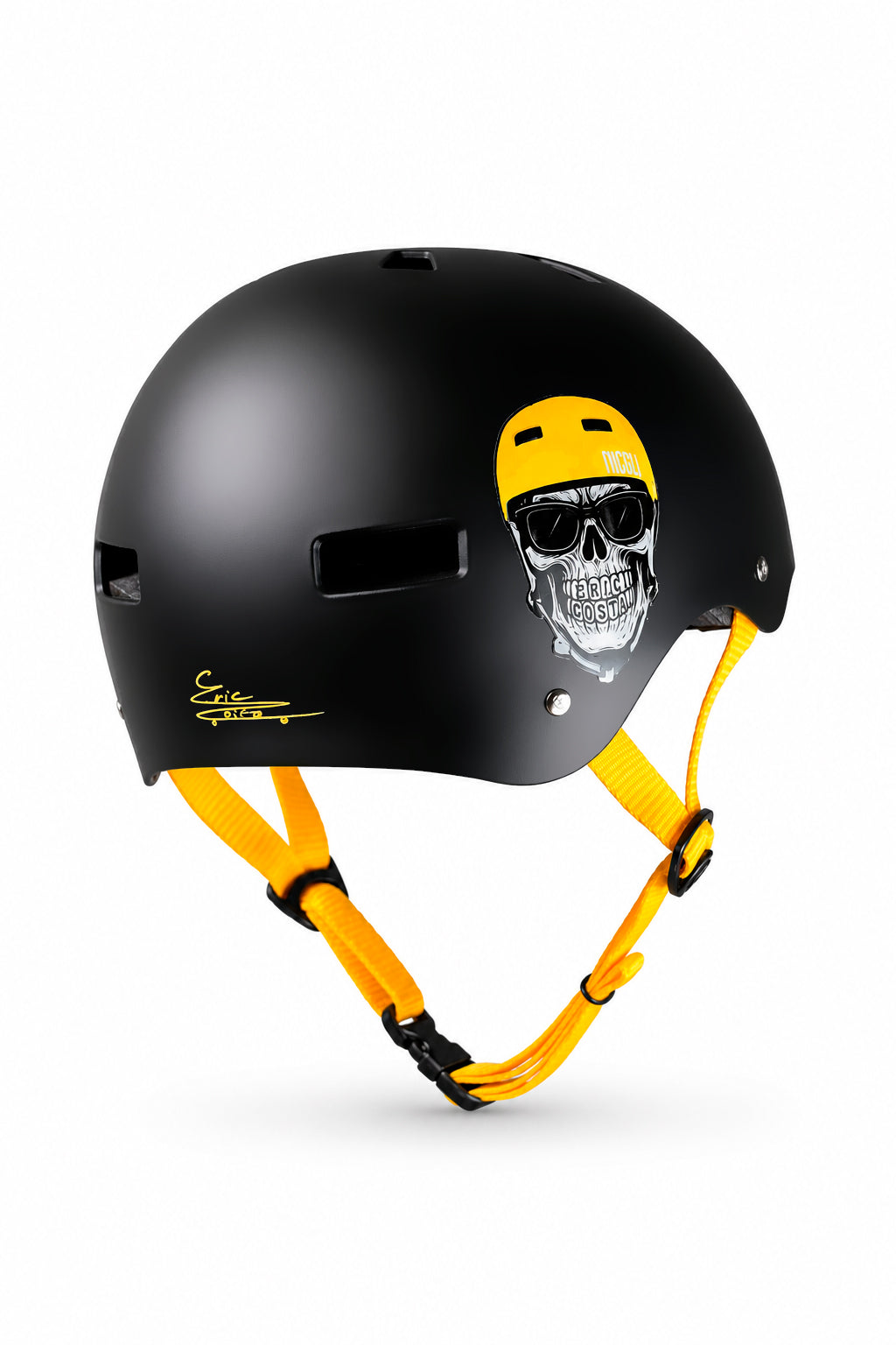 CAPACETE ERIC COSTA PRETO FOSCO PRO MODEL