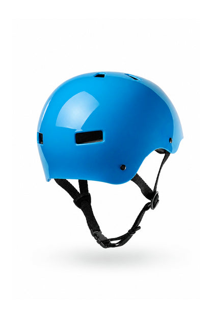 CASCO AZUL N1 BRILLO