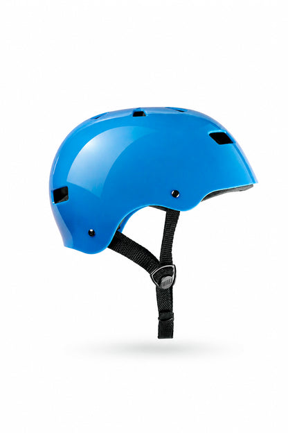 CASCO AZUL N1 BRILLO