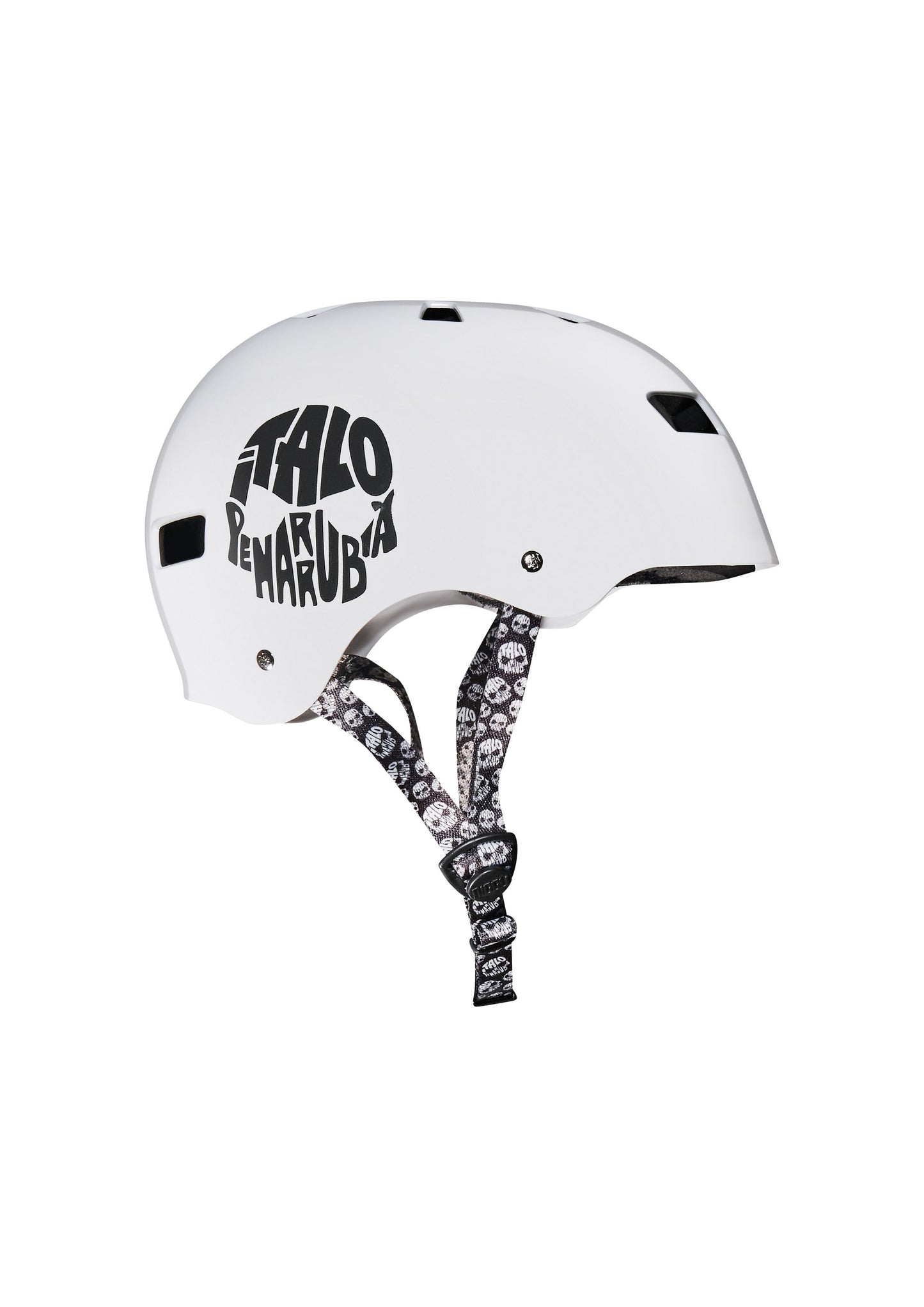 CAPACETE ITALO PENARRUBIA PRO MODEL BRANCO BRILHO