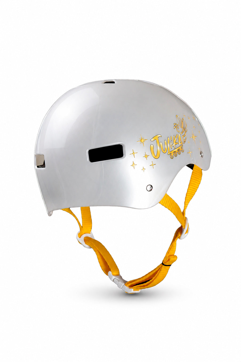 CAPACETE JULIKA PRO MODEL BRANCO PÉROLA
