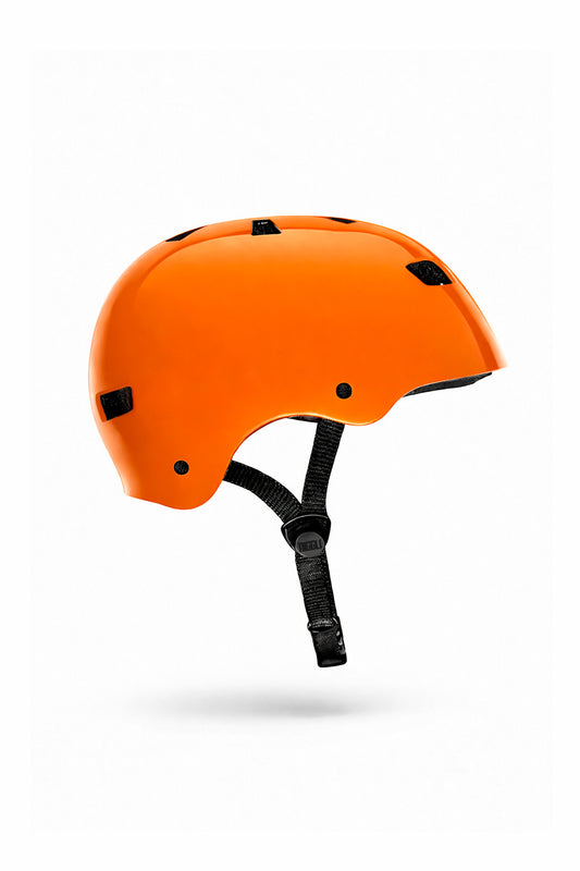 CASCO NARANJA N1 BRILLO