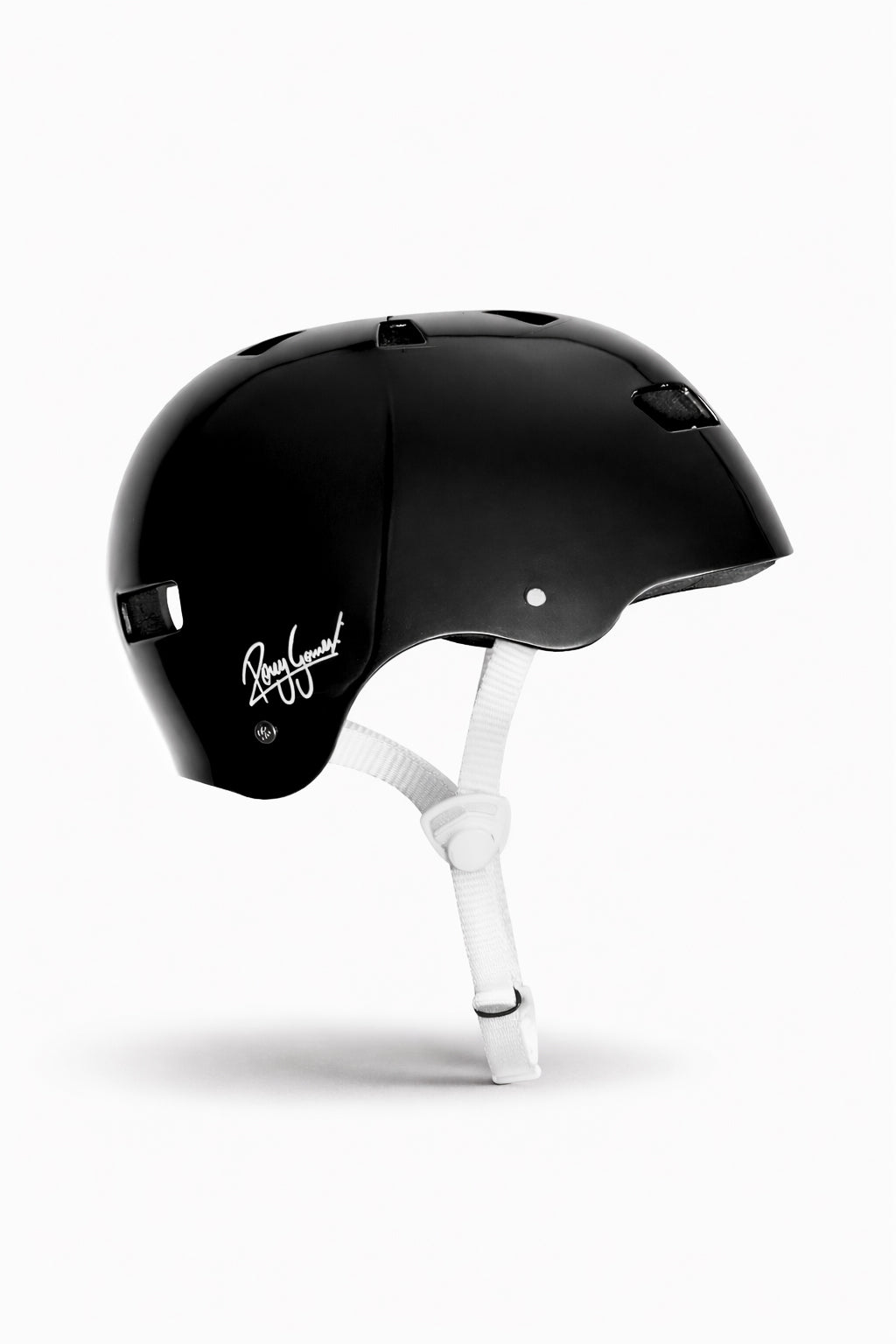 CAPACETE RONY GOMES PRO MODEL PRETO PEROLA BRILHO
