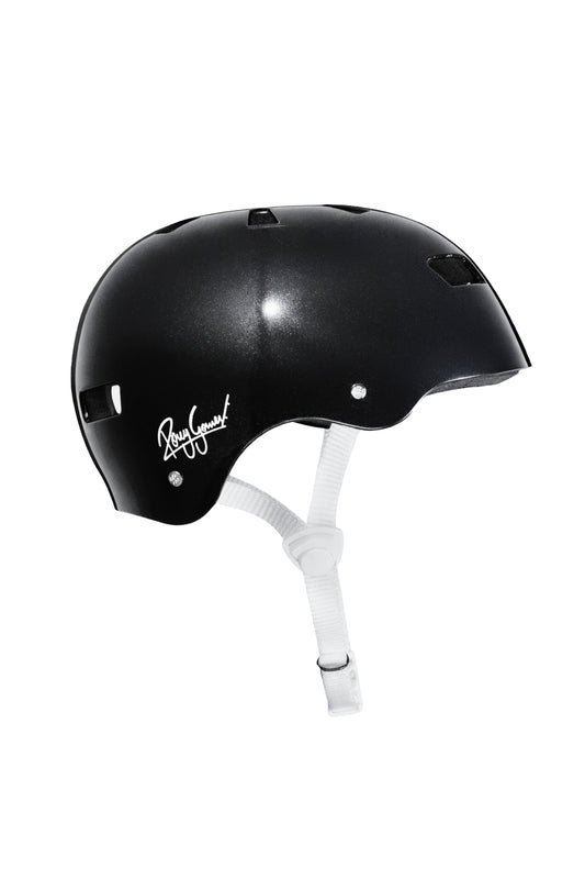 CAPACETE RONY GOMES PRO MODEL PRETO PEROLA BRILHO