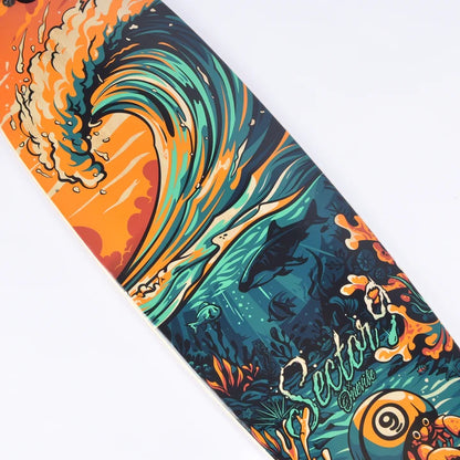 Longboard Sector 9 Flipside Fractal Completo