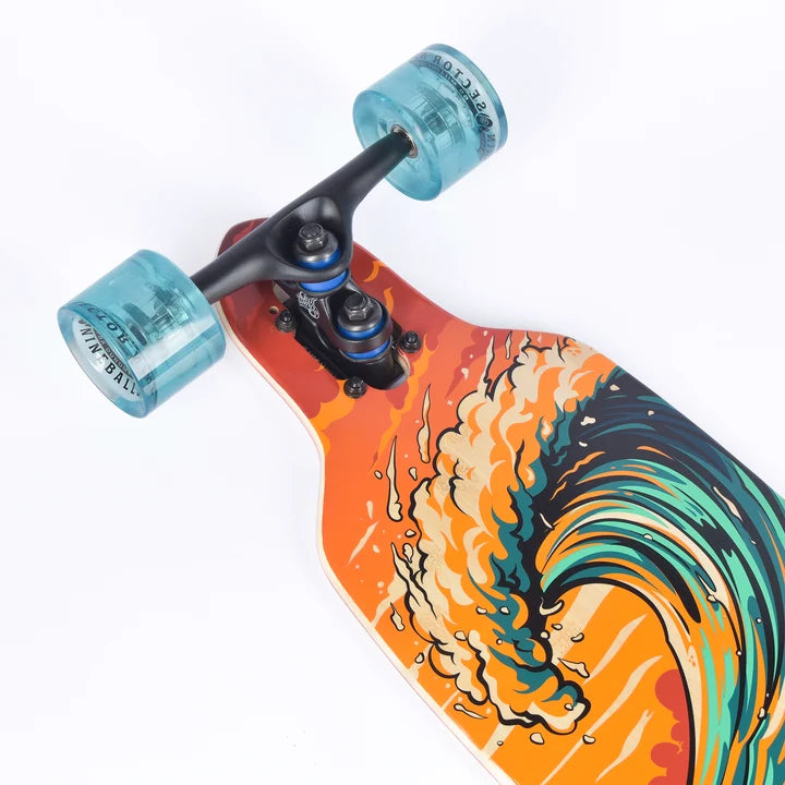 Longboard Sector 9 Flipside Fractal Completo