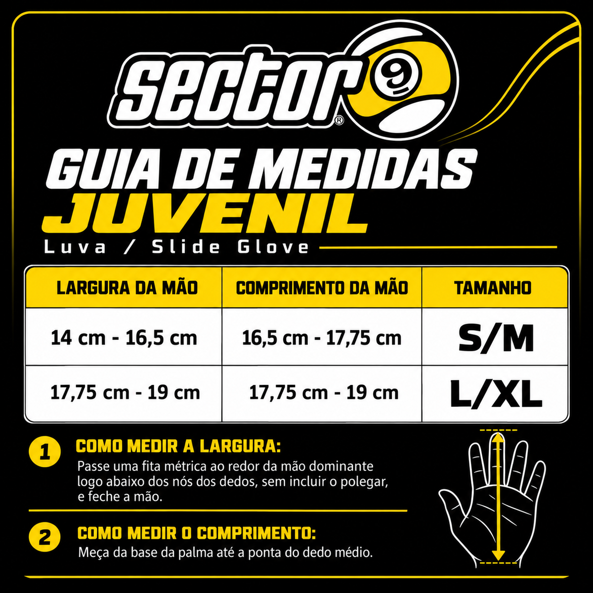 Luva Sector 9 Rally Junior Camuflada
