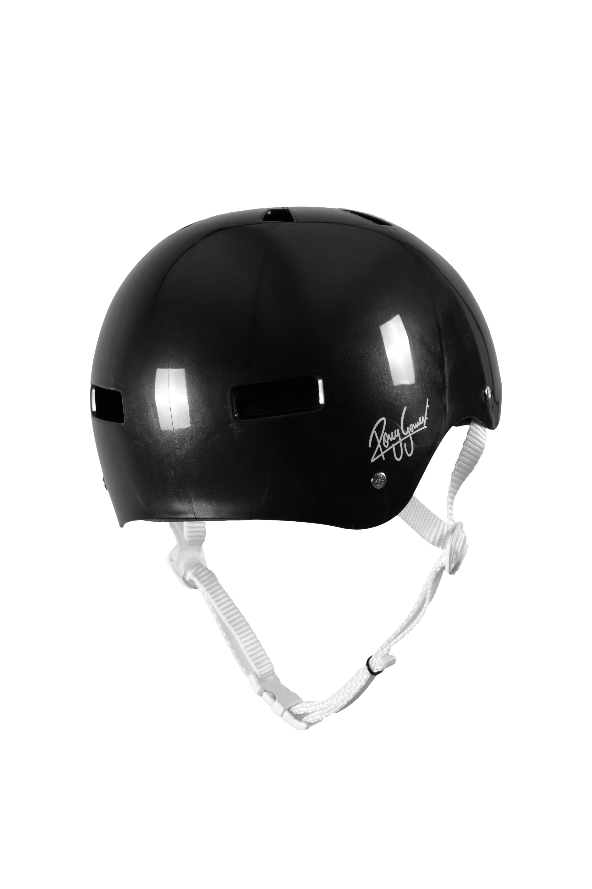 CAPACETE RONY GOMES PRO MODEL PRETO PEROLA  BRILHO