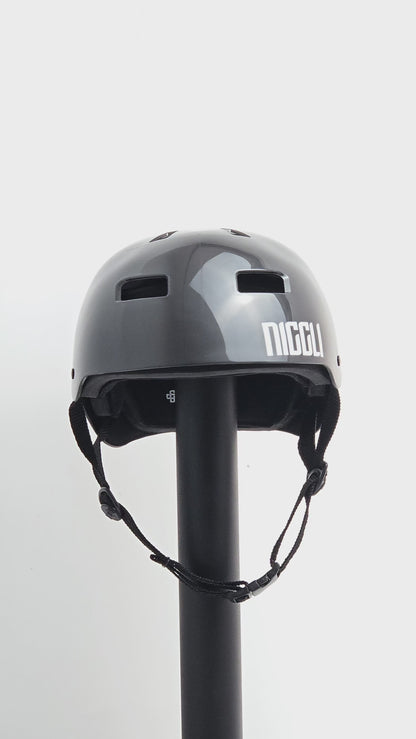 CASCO TITANIO N1 BRILLO