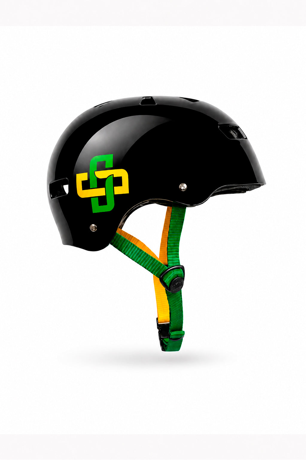 CAPACETE NIGGLI BRASIL PRETO BRILHO