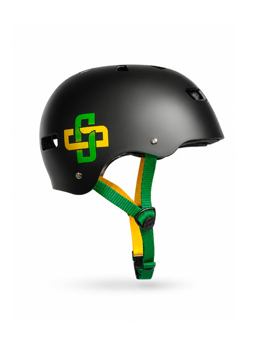 CAPACETE NIGGLI BRASIL PRETO FOSCO