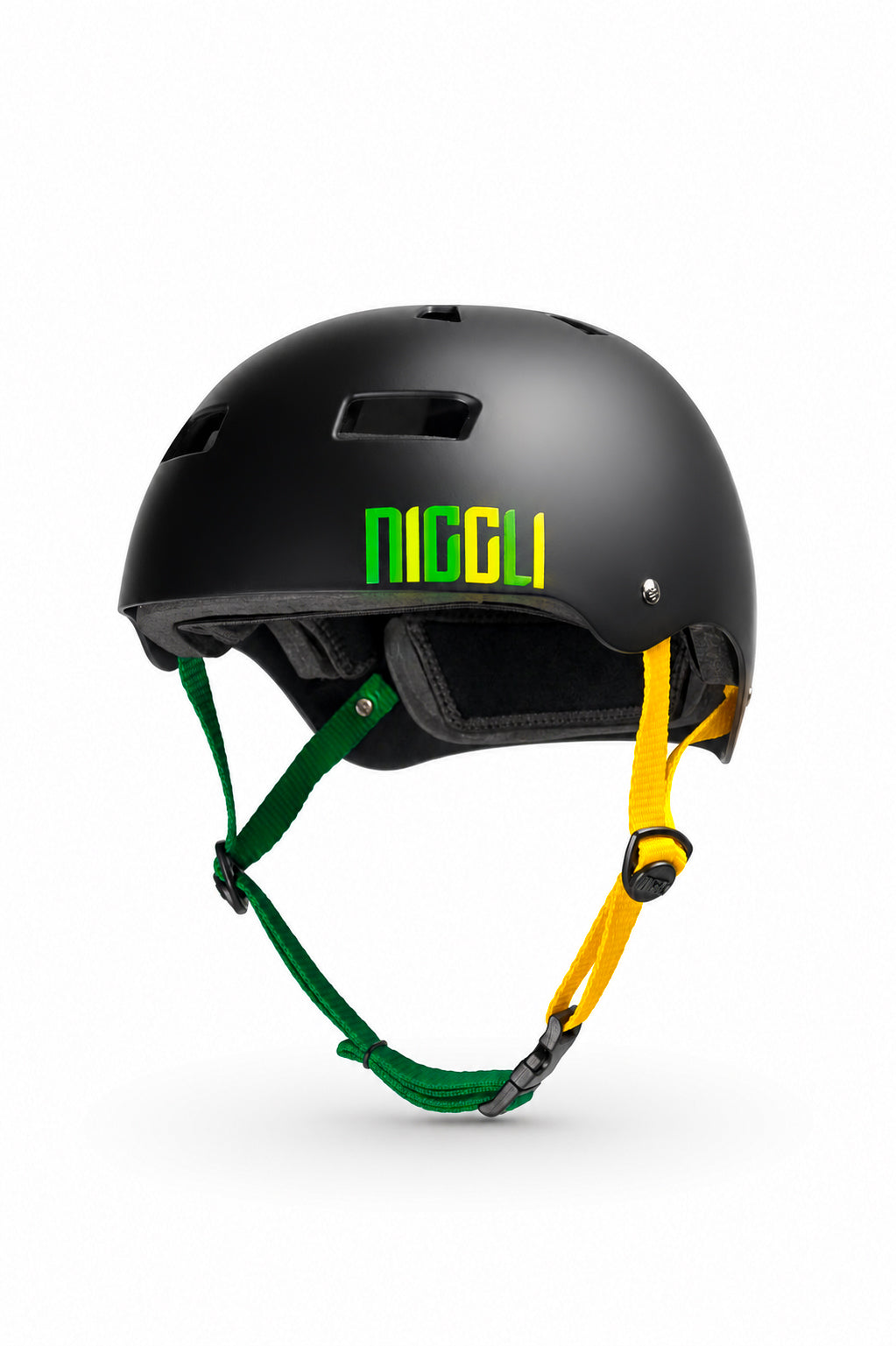 CAPACETE NIGGLI BRASIL PRETO FOSCO