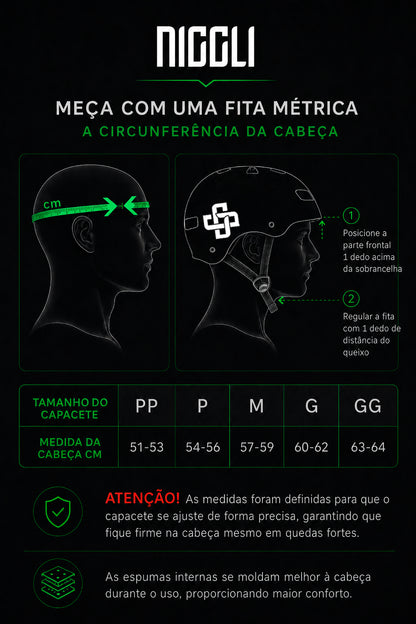 CAPACETE CAINÃ BARBÉRIO BRANCO BRILHO PRO MODEL